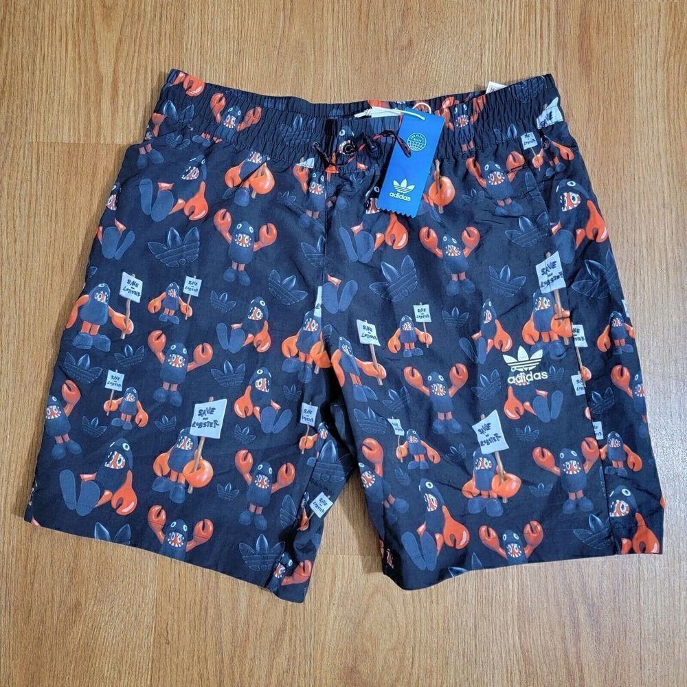 Adidas Originals Philip Colbert X Superstar Save The Lobster Shorts M New HA4697